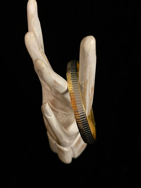 Ode to Kirk Franklin Silver & Gold Bangle 1