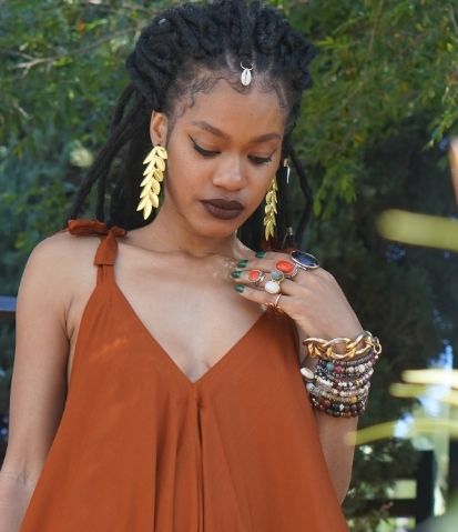 Honey Brown Zinga Romper