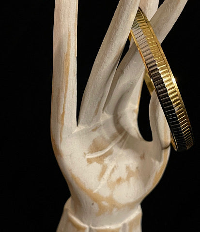 Ode to Kirk Franklin Silver & Gold Bangle 1