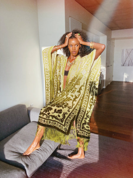 Green Goddess Kimono