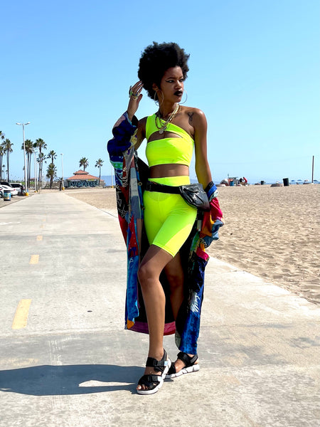 The Sabi Set - Neon Green