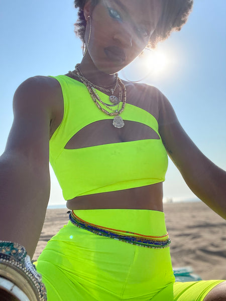 The Sabi Set - Neon Green