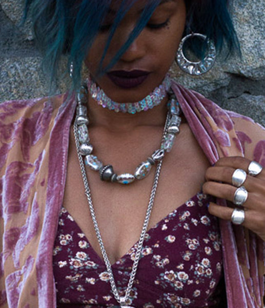 Vintage Venetian Glass Necklace