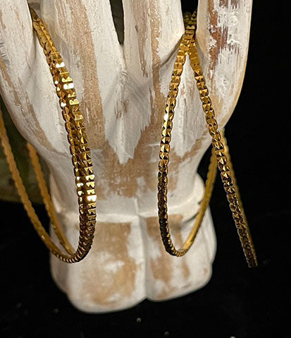 Thyser J~ Gold Plated Bangle