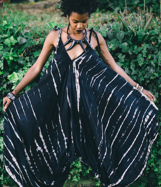 Black & Cream Zinga Jumper