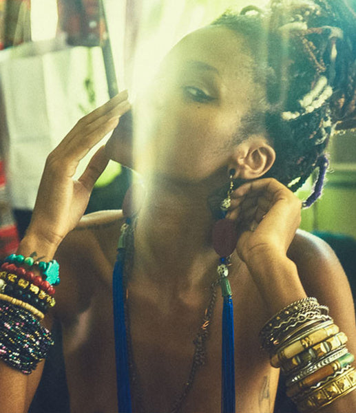 Royal Fringe Tassel Earrings