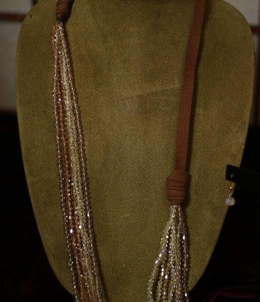 Crystal Lasso Necklace