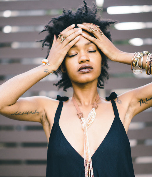 Crystal Lasso Necklace