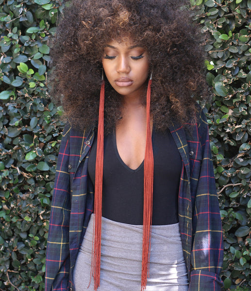 Rustic Fringe Earrings