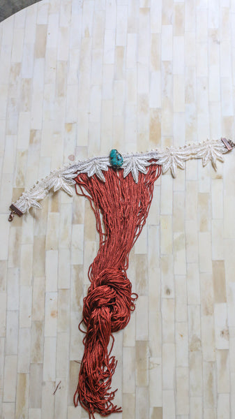 "The Vintage Native" Fringe Choker