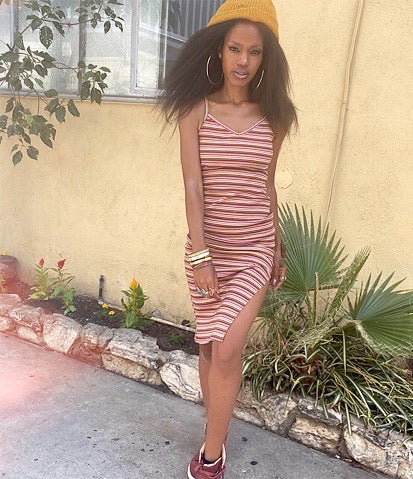 Little Pink Stripe Dress