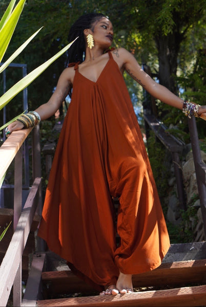 Honey Brown Zinga Romper