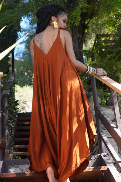 Honey Brown Zinga Romper