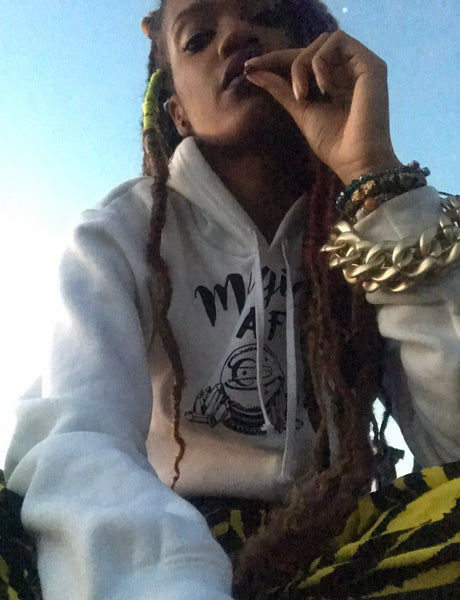 Magical AF Cropped Hoodie