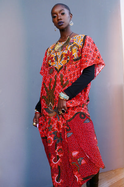 Red Clay Kaftan