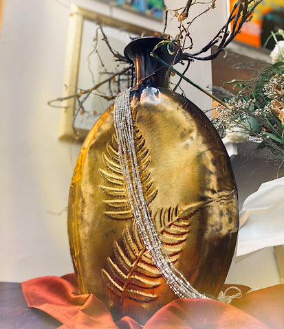 Clear & White Waist Beads