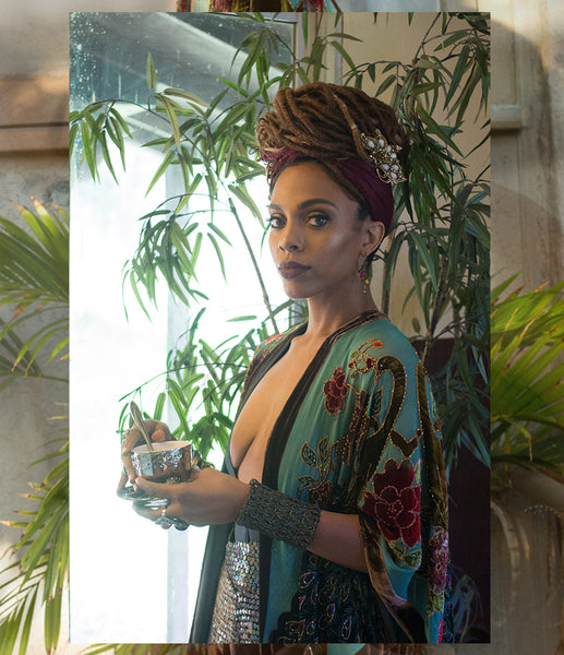 Epitome of Beauty Peacock Kimono