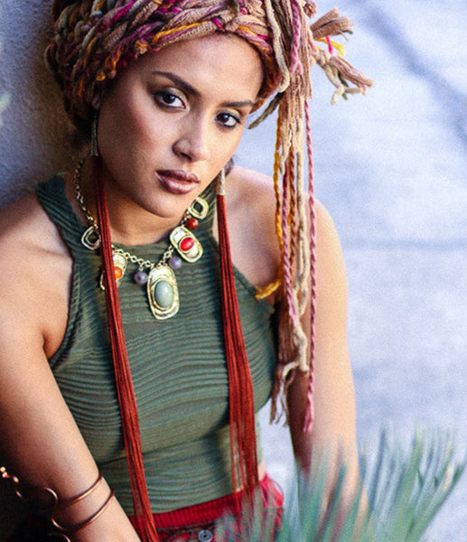 Rustic Fringe Earrings