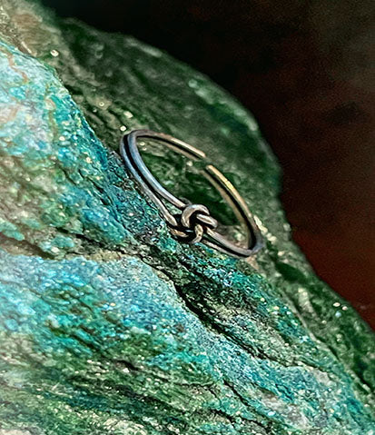 Knot Sterling Silver Toe Ring