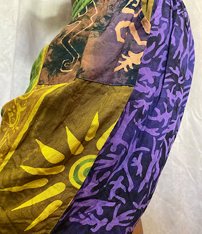 Lemongrass Patchwork Shorts