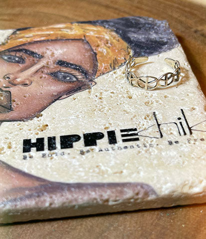 Peace Sterling Silver Toe Ring