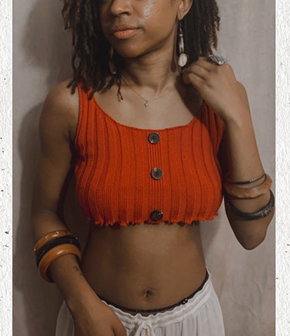 The Cute as a Button Crop Top