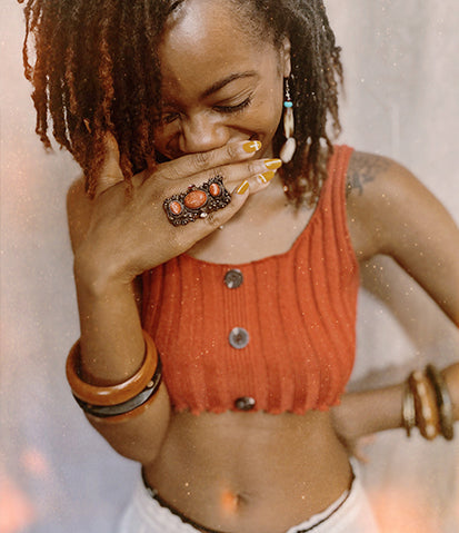 The Cute as a Button Crop Top