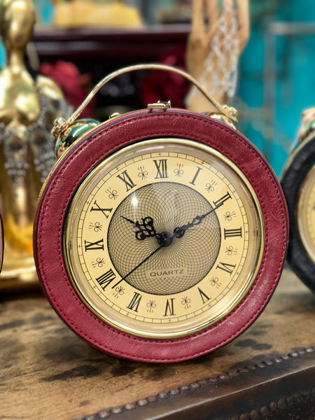 “CLOCK IT” HC TIME MINI CLOCK PURSE (Small)