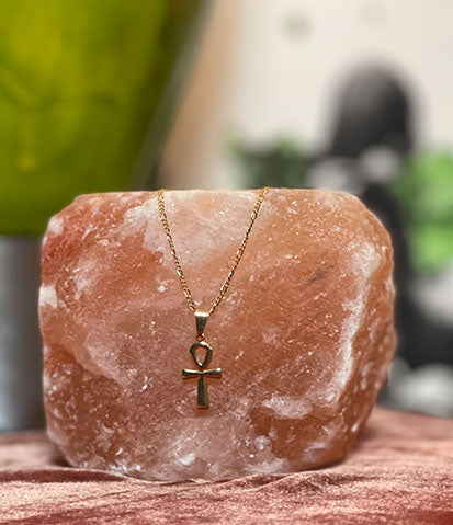 Gold Ankh Necklace