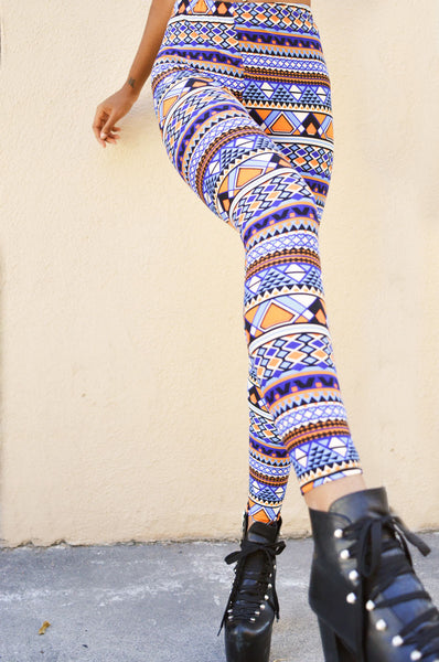 Tribal Print Leggins