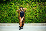 Tiger Floor Length Duster