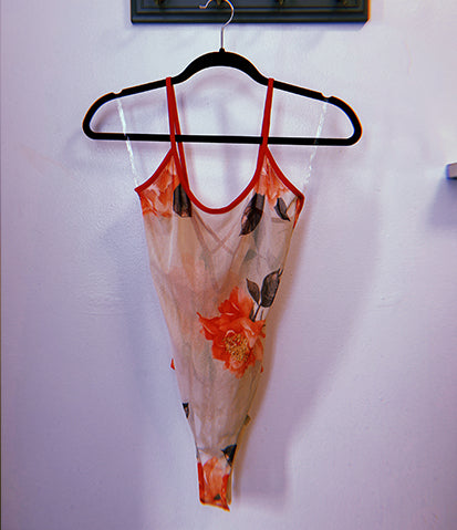 Naked Flower BodySuit
