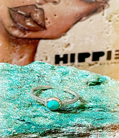 Bali Turquoise Sterling Silver Toe Ring