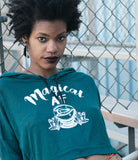 Magical AF Cropped Jersey Hoodies