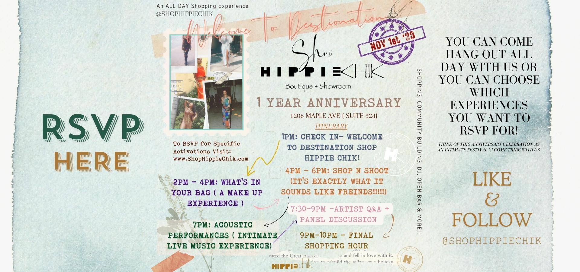 1 YEAR ANNIVERSARY CELEBRATION